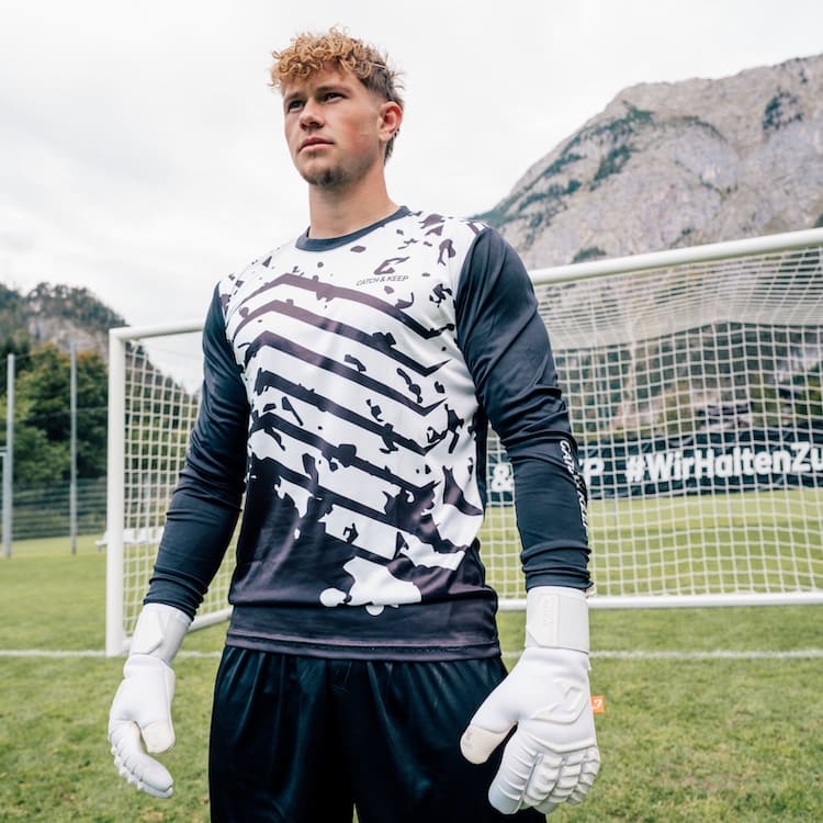 Torwarttrikot White Protection Catch and Keep Torwarttrikot weiss