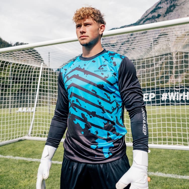 Torwarttrikot Blue Protection Catch and Keep Torwarttrikot blau