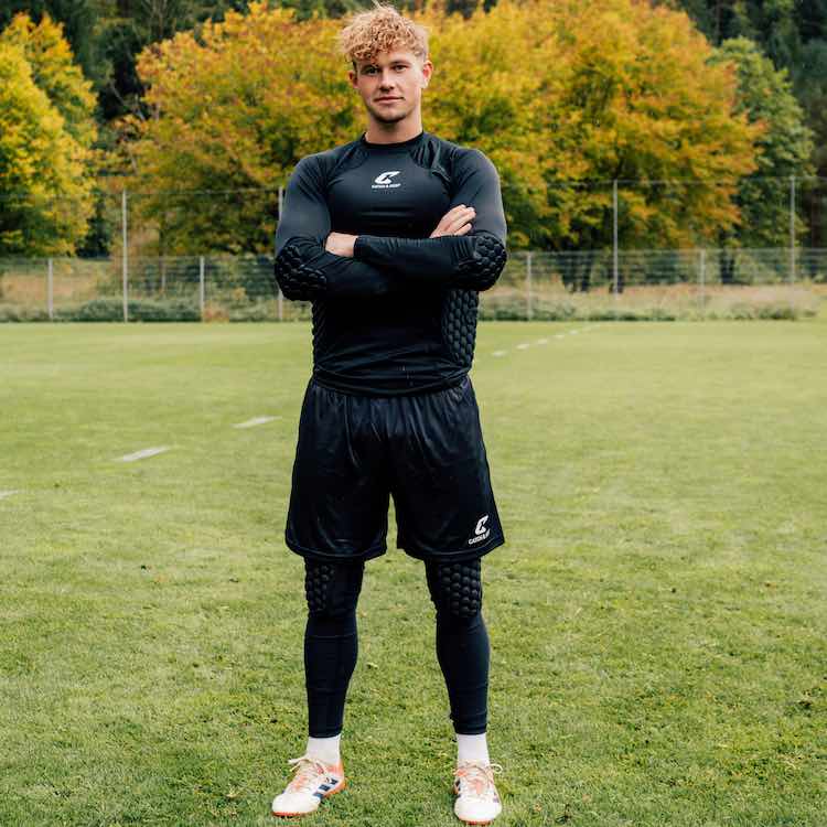 Torwart Unterziehhose lang gepolstert Catch and Keep Torwartbekleidung 1