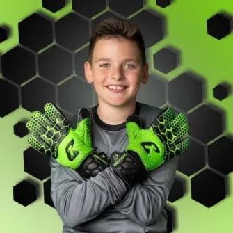 Catch & Keep Torwarthandschuhe Kinder in grün: Der Kralle Junior mit Profi Grip ist sehr langlebig! - Jetzt online kaufen!