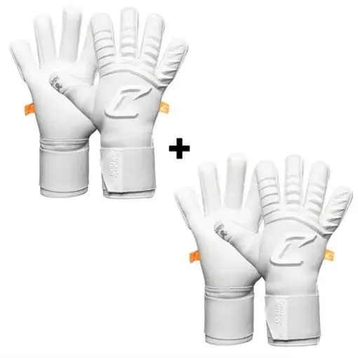 Der Artico Sensation gleich 2 Mal im Bundle: Weiße Torwarthandschuhe mit perfektem Grip