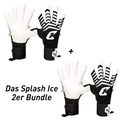 Super Torwarthandschuh Bundle von Catch and Keep: 2 x Splash Ice mit Ultra Grip!