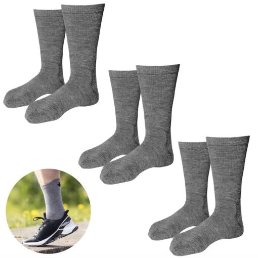 Merino Socken Bundle Grau