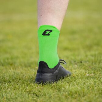 Performance Grip Socke Grün Catch & Keep Passform