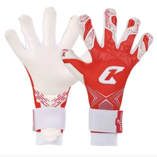 Torwart Handschuhe in Rot von Catch and Keep: Der Pulse X Red mit ultimativem Grip!