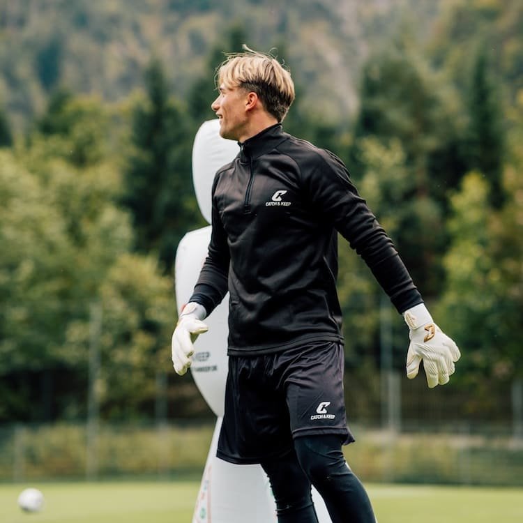 Sweater_Half_Zip_warm_Catch_and_Keep_Torwartbekleidung_für_Torhüter_Trainingsbekleidung