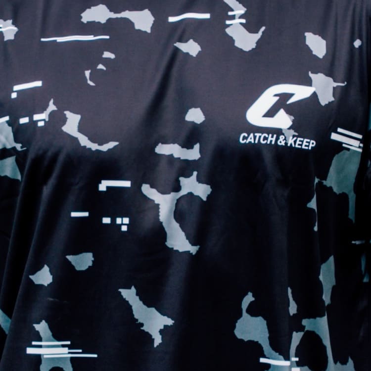 Torwarttrikot Black Camou Protection Catch and Keep Trikot für Keeper