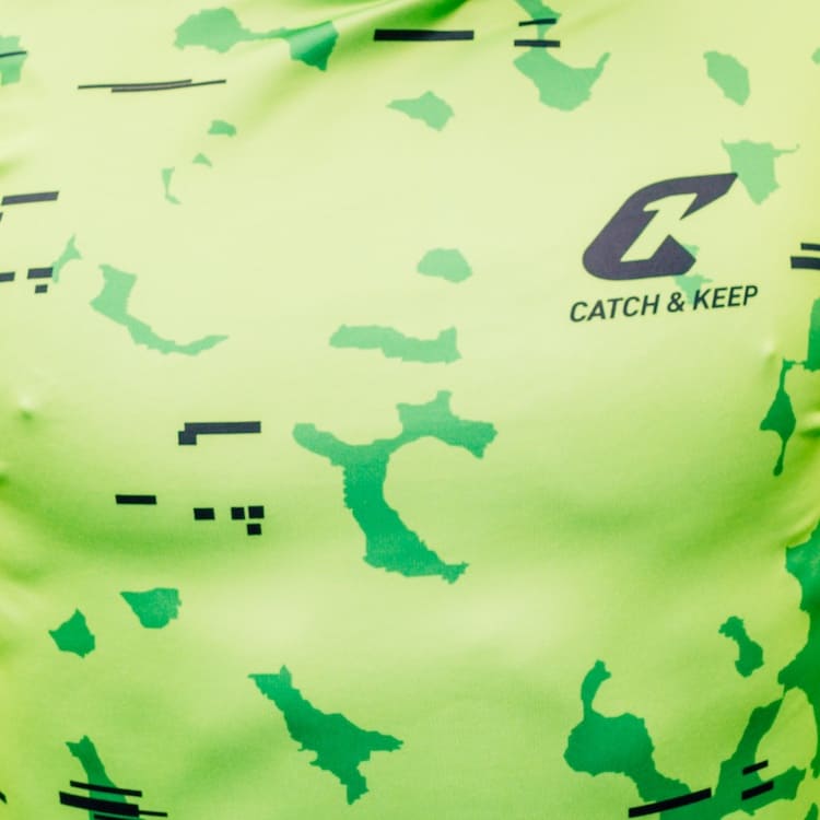 Torwarttrikot Green Camou Protection Catch and Keep Trikot für Torwart