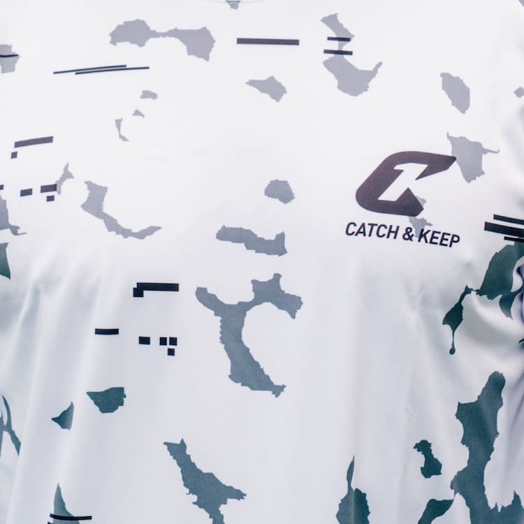 Torwarttrikot White Camou Protection Catch and Keep Trikot für Keeper