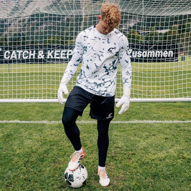 Torwarttrikot White Camou Protection Catch and Keep Trikot für Torhüter