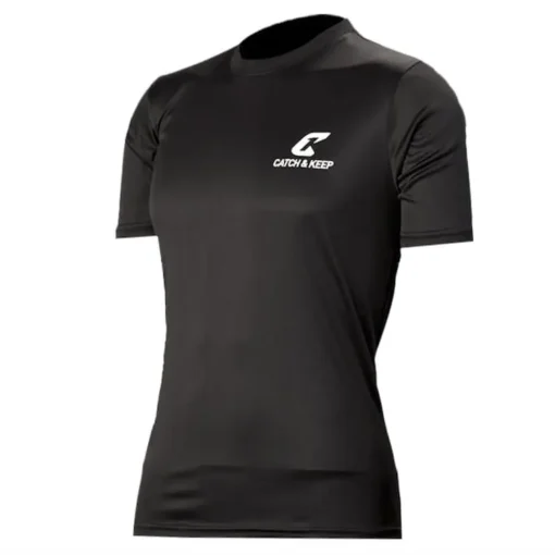 Das neue Torwart Trainingsshirt von Catch and Keep - in Schwarz