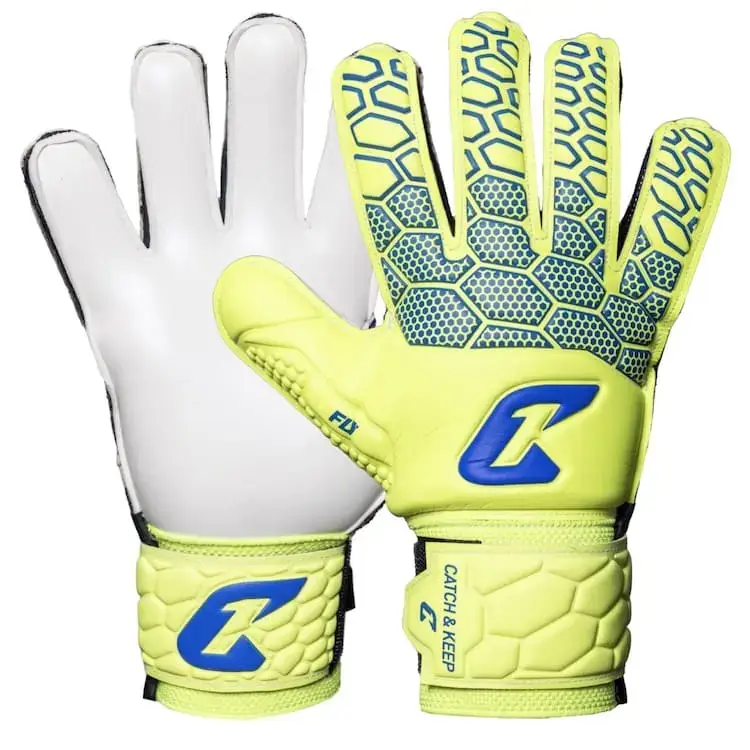 Guanti Da Portiere CATCH & KEEP Soul 9 – Taglio Ibrido Con Grip Octopus 4mm, Colore Fly White