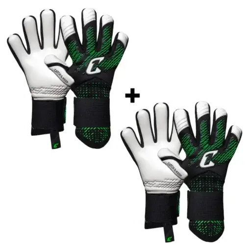 Profi Torwarthandschuhe in Grün für Herren: Der Revolution Green im Bundle - jetzt kaufen