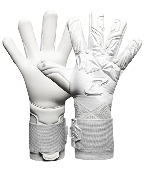 Profi Torwarthandschuhe für Herren in Weiß: der Pulse All White mit bestem Grip