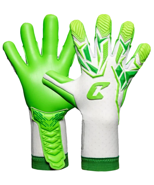 Profi-Torwarthandschuhe mit Extra Grip bei Regen: der Vivor in Grün - nur bei Catch and Keep