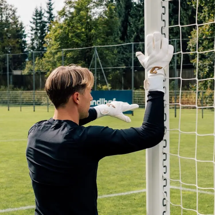 Invictus White Gold Catch and Keep Torwarthandschuhe 5