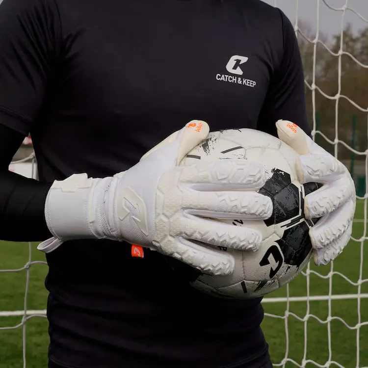 Fly White Sould FP Catch and Keep Torwarthandschuhe Fingerschutz