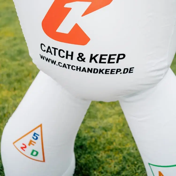 Keeper Dummy mit Beinen Catch & Keep Torwarttraining Torhüter