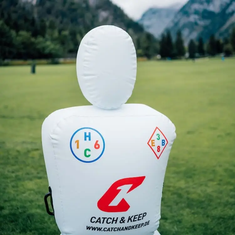 Keeper Dummy mit Beinen Catch & Keep Torwarttraining für Torhüter