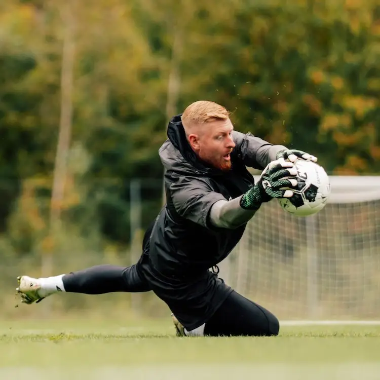 Torwart Regenjacke kurz Catch and Keep kurze Jacke gegen Regen Torhüter