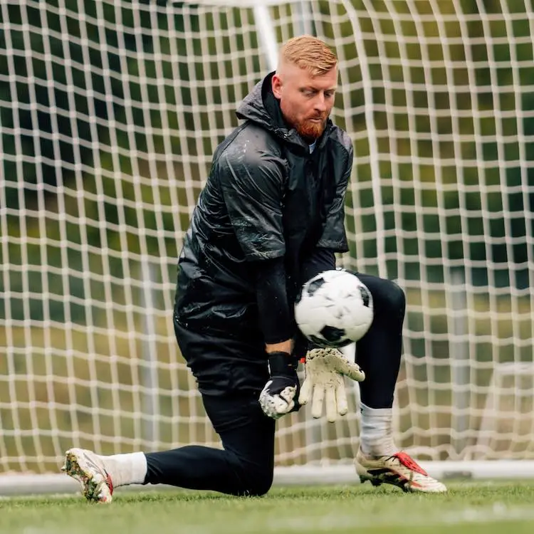 Torwart Regenjacke kurz Catch and Keepkurze Jacke bei Regen