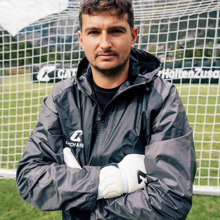 Torwart Regenjacke lang Catch and Keep Jacke für Torhüter