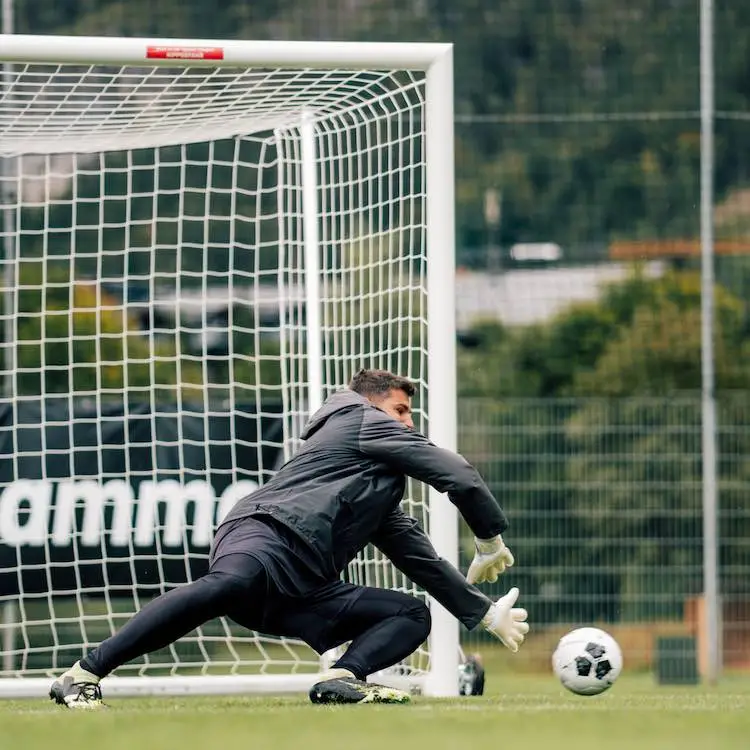 Torwart Regenjacke lang Catch and Keep Jacke gegen Regen Torwart