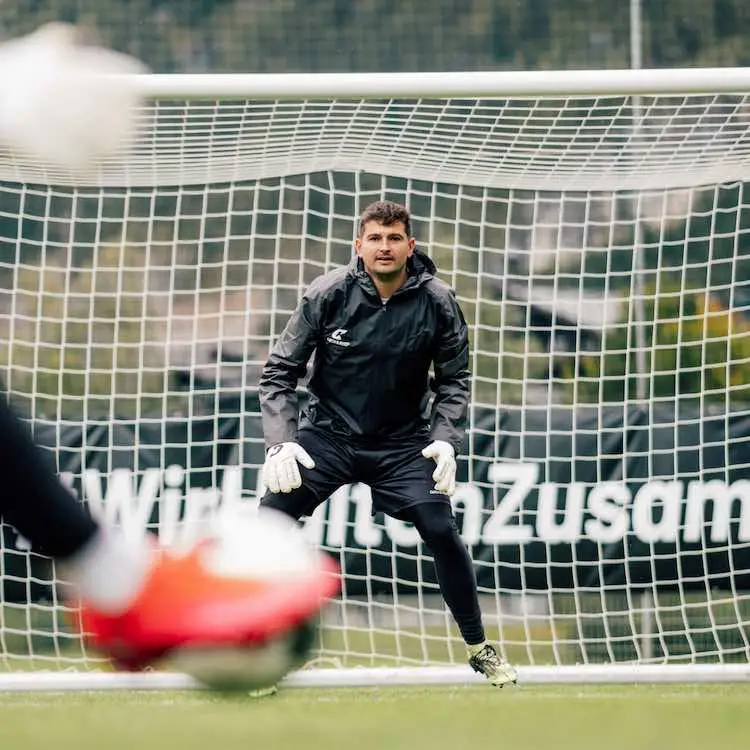 Torwart Regenjacke lang Catch and Keep Wasserabweisende Jacke Torhüter