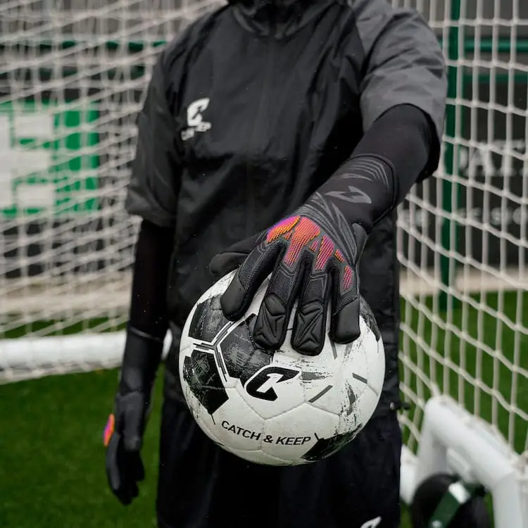 Future Vision Onyx Catch and Keep Torwarthandschuhe mit Grip