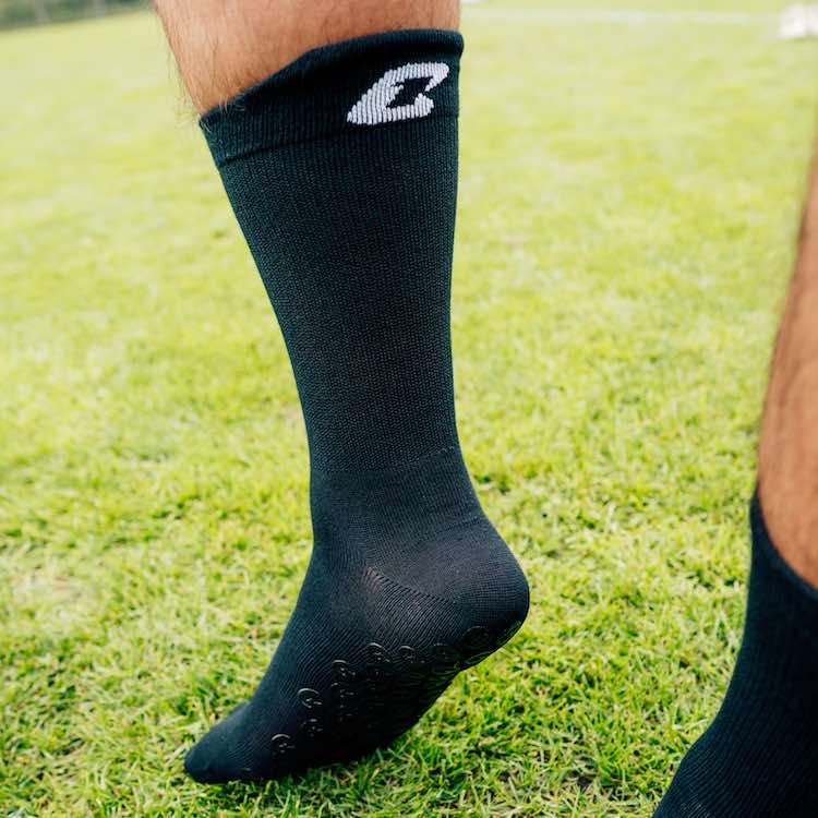 Performance Grip Socke 3er Bundle Schwarz Catch and Keep Fussballsocken