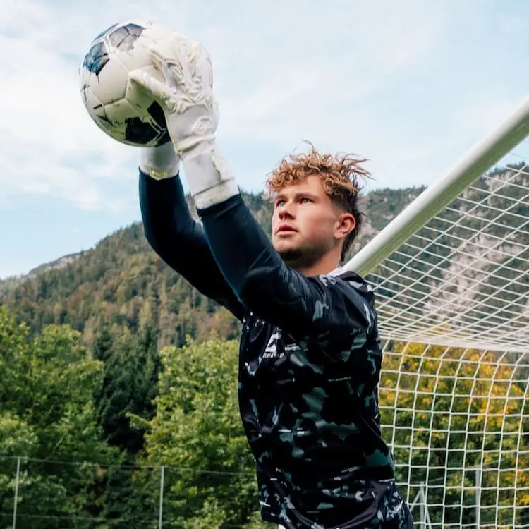 Pulse X All White Catch and Keep Torwarthandschuhe 7