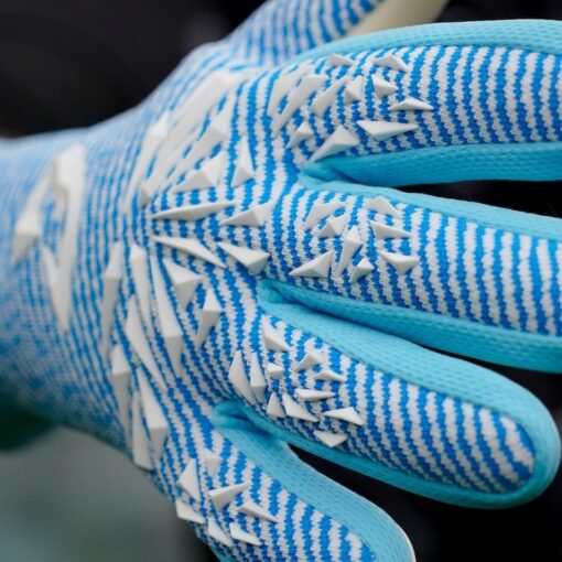 Aero Virx Blue Catch and Keep Torwarthandschuhe blau weiss