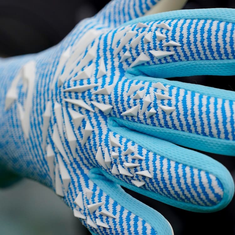 Aero Virx Blue Catch and Keep Torwarthandschuhe blau weiss