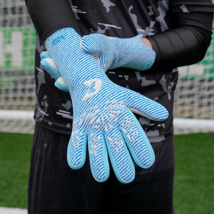 Aero Virx Blue Catch and Keep Torwarthandschuhe blau