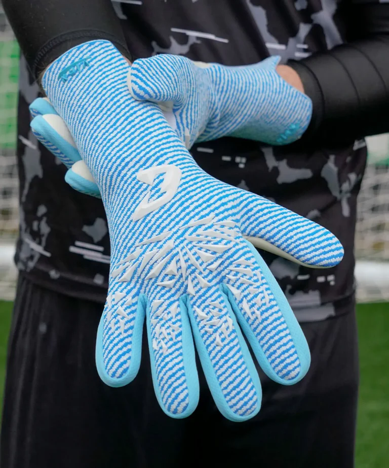 Aero Virx Blue Catch and Keep Torwarthandschuhe blau