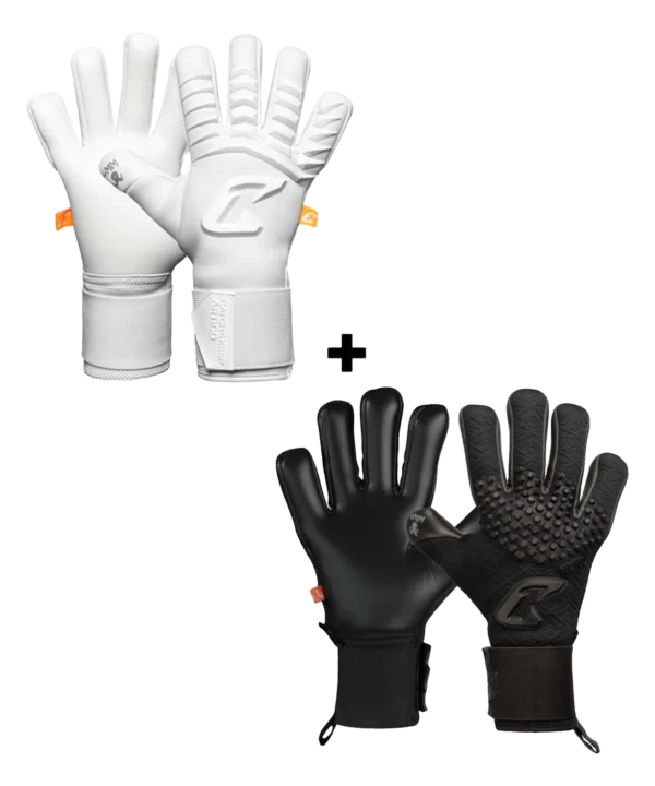 Artico & Nero Bundle von Catch & Keep: weiße Artico Sensation 100 und schwarze Nero Torwarthandschuhe