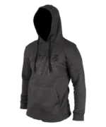 C&K Hoodie Relax in Dunkelgrau mit Kapuze und schwarzem Catch & Keep Schriftzug – Produktbild