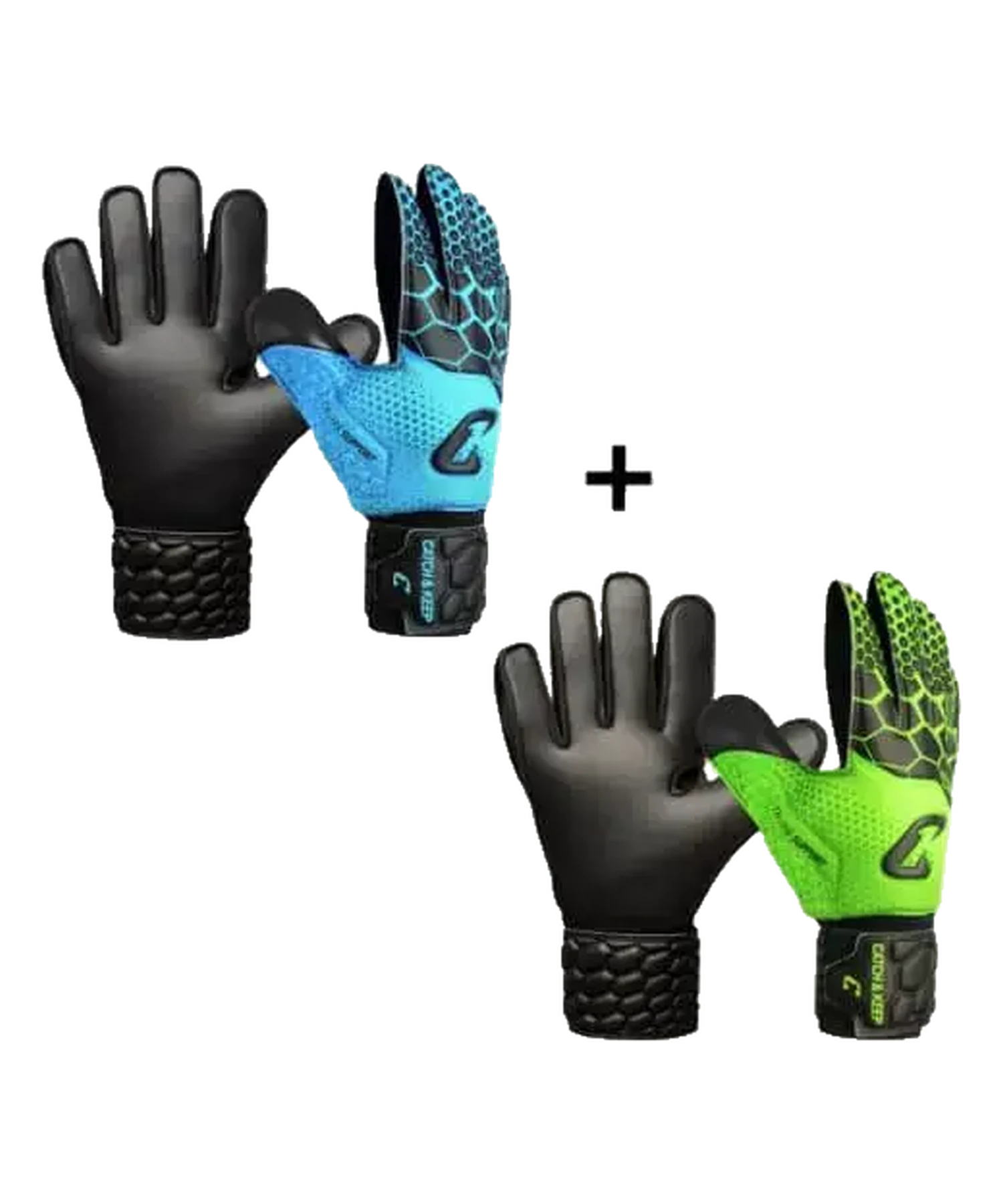 Kralle Junior Bundle Blau und Grün