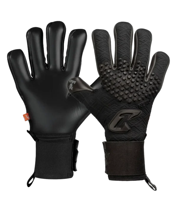 Nero FP von Catch & Keep in Schwarz – Innenhand und Rückhand