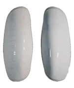 Panthergrip Schienbeinschoner Torwart Set in Weiß – zwei Schoner, All White Sonder Edition