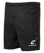 Torwart Trainingsshort kurz von Catch & Keep in Schwarz mit weißem Logo