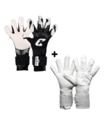 Pulse X Black White Bundle von Catch & Keep: schwarze und weiße PULSE X Torwarthandschuhe