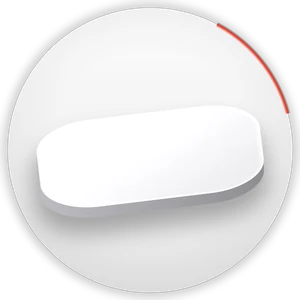 Anhänger in Weiß