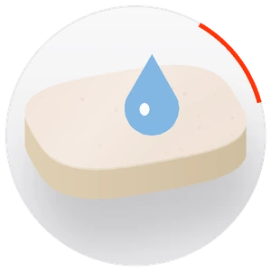 Grip mit Wasser aktiviert