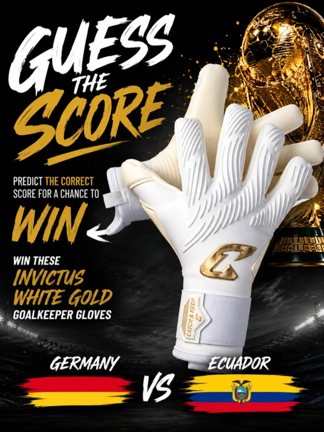 WM-Special heißt bei uns: Schlag auf Schlag. Oder Catch auf Catch…🇩🇪 Heute steht schon das nächste Deutschland-Spiel an – und damit auch das nächste Tippspiel 🔥🎁.

Zu gewinnen gibt’s diesmal einen Invictus White Gold. Und mal ehrlich: Wenn das nicht weltmeisterlich aussieht, wissen wir auch nicht. ✨🧤

Tippe das richtige Endergebnis und sichere dir mit etwas Losglück den Gewinn.

SO TIPPST DU MIT:
✅ Folge @catchandkeepgk
✅ Like diesen Beitrag
✅ Like auch unser Prediction-Video von gestern
✅ Kommentiere deinen Ergebnistipp + deine🧤-Größe
✅ Bis zu 3 verschiedene Tipps erlaubt

Beispiel:
Deutschland 5:0 | Größe 10

⏳ Kommentare nach Anpfiff der zweiten Halbzeit werden nicht mehr berücksichtigt.